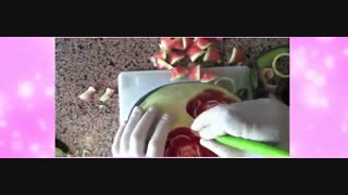 حکاکی روی هندوانه ، یلدا