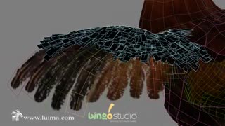 Realstic 3d rooster in 3ds max