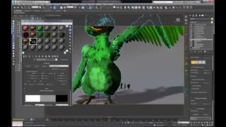 Ornatrix 3dsmax: Feathers Part 5 (Feather Objects)