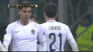 خلاصه بازی:  اینترمیلان  2 - 1  اسپارتاپراگ