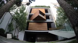 گزارش شبکه CNN از طراحی خانه ای عجیب در تهران