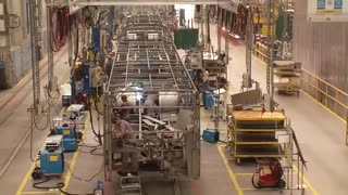 مستند خط تولید اتوبوس MAN