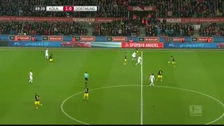 خلاصه بازی: کلن  1 - 1  دورتموند
