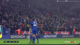 خلاصه بازی:  لسترسیتی  4 - 2  منچسترسیتی