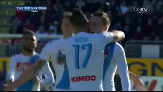 خلاصه بازی:  کالیاری  0 - 5  ناپولی