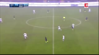 خلاصه بازی:  اینترمیلان  2 - 0  جنوا
