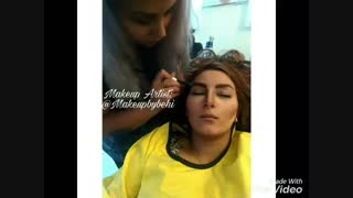 ارائه گریم و میکاپ توسط خواهرم(بهنوش میرشاهرضا)