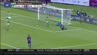 خلاصه بازی:  الاهلی  3 - 5  بارسلونا