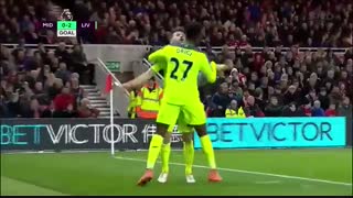 خلاصه بازی:  میدلزبورو  0 - 3  لیورپول