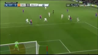 خلاصه بازی:  کریستال پالاس  1 - 2  منچستریونایتد