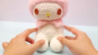 ساخت عرسک خرگوشی با جوراب
