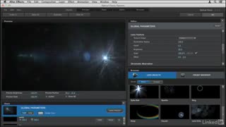 آموزش جامع پلاگین Optical Flare در افتر افکت