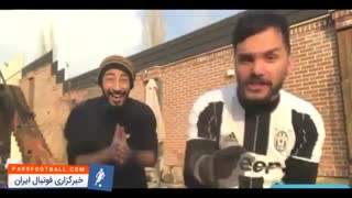 کلیپ جالب ؛ دابسمش گزارش بازی بارسلونا با آهنگ دختر بندری