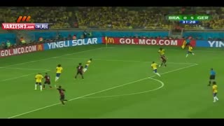 ادعای شاخ بودن نمی کنم!اما باافتخارطرفدار این تیمم!آلمان7-1برزیل(جام جهانی2014-خلاصه بازی)