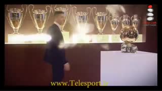 رونالدو در یک قدمی مسی؛ دریافت چهارمین توپ طلا