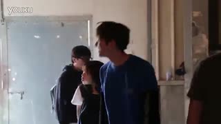 پشت صحنه ی یکی از تبلیغات چانگ ووک برای eos