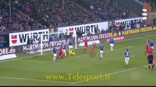 صدرنشینی بایرن مونیخ با گل سه امتیازی داگلاس کوستا