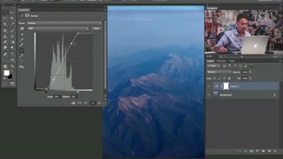 آموزش فتوشاپ - تنظیم رنگ های عکس لنداسکیپ