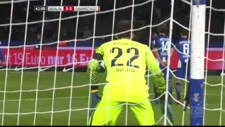 خلاصه بازی: هرتابرلین 2 - 0  دارمشتات