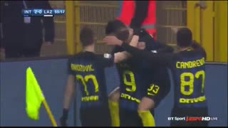 خلاصه بازی: اینتر  3 - 0  لاتزیو