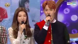 Red Velvet's Joy & NCT's Doyoung - InterviewSBS Inkigayo