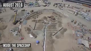 تایم لپس ساخت محوطه دانشگاه اپل