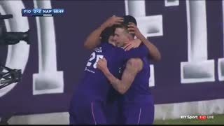 خلاصه بازی: فیورنتینا  3  - 3  ناپولی