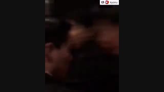 لحظه ورود سوزی زیبا در اکران خصوصی فیلم master از ووبین اوپا