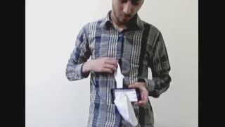 کلیپ رد کردن دستمال از وسط تلفن همراه روشن!