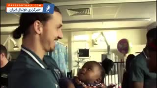 حرکت زیبا و انسان دوستانه از ستاره های سرخ پوشان