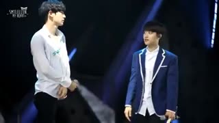 Chanyeol and D.O. exo