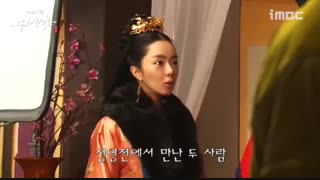 پشت صحنه ای از سریال دختر امپراطور *جین مو، دیگه هیچوقت این کارو نکن*