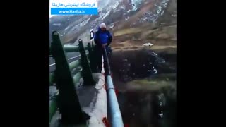 پرش از رو پل بدون چتر