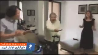 کلیپ جالب ؛ جوگیرترین مادربزرگ دنیا بعد از مسابقه !