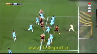 پیروزی قاطع منچسترسیتی و صعود موقت به رده دوم جدول