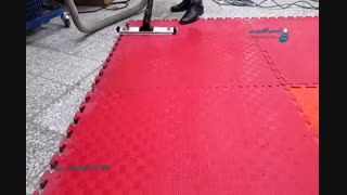 پولیشر / شستشوی تاتامی در ورزشگاه