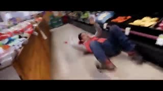 جنگ غذا در سوپرمارکت!