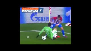دریبل فوق حرفه ای وینگر بلژیکی مادریدی ها