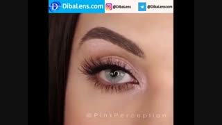 لنز ایلوژن  الیو دایموند| DibaLens.com- Olive Diamond