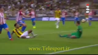 برتری اتلتیکو مادرید در دیداری دوستانه مقابل الاتحاد