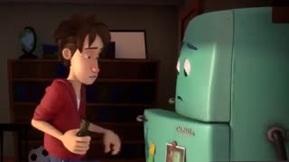 انیمیشن کوتاه و بامزه "یخچال"