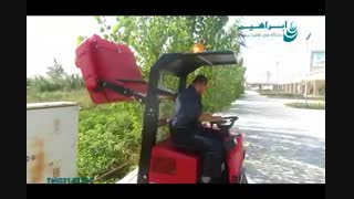 سوییپر / جمع آوری گرد و خاک و آلودگی های سطوح در محوطه ها