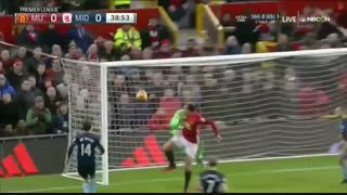 خلاصه بازی:  منچستریونایتد  2 - 1 میدلزبورو