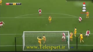 پیروزی آرسنال مقابل کریستال پالاس با گل استثنایی ژیرو