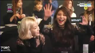 Ailee - Reaction to EXO winning Daesang - Seoul Music Awards 2016
