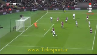 هفتمین پیروزی منچستریونایتد، این بار در خانه وستهام