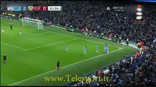 پیروزی دشوار خانگی برای منچستر سیتی در مقابل برنلی