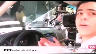 پشت صحنه سریال ماه و پلنگ