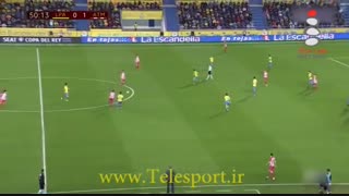 لاس پالماس 0 - اتلتیکو مادرید 2 ؛ مسیر هموار برای صعود