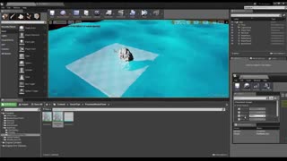 [Unreal Engine 4] Pixelated Water Plane - Part 2: Textures, Foam and Shorelines